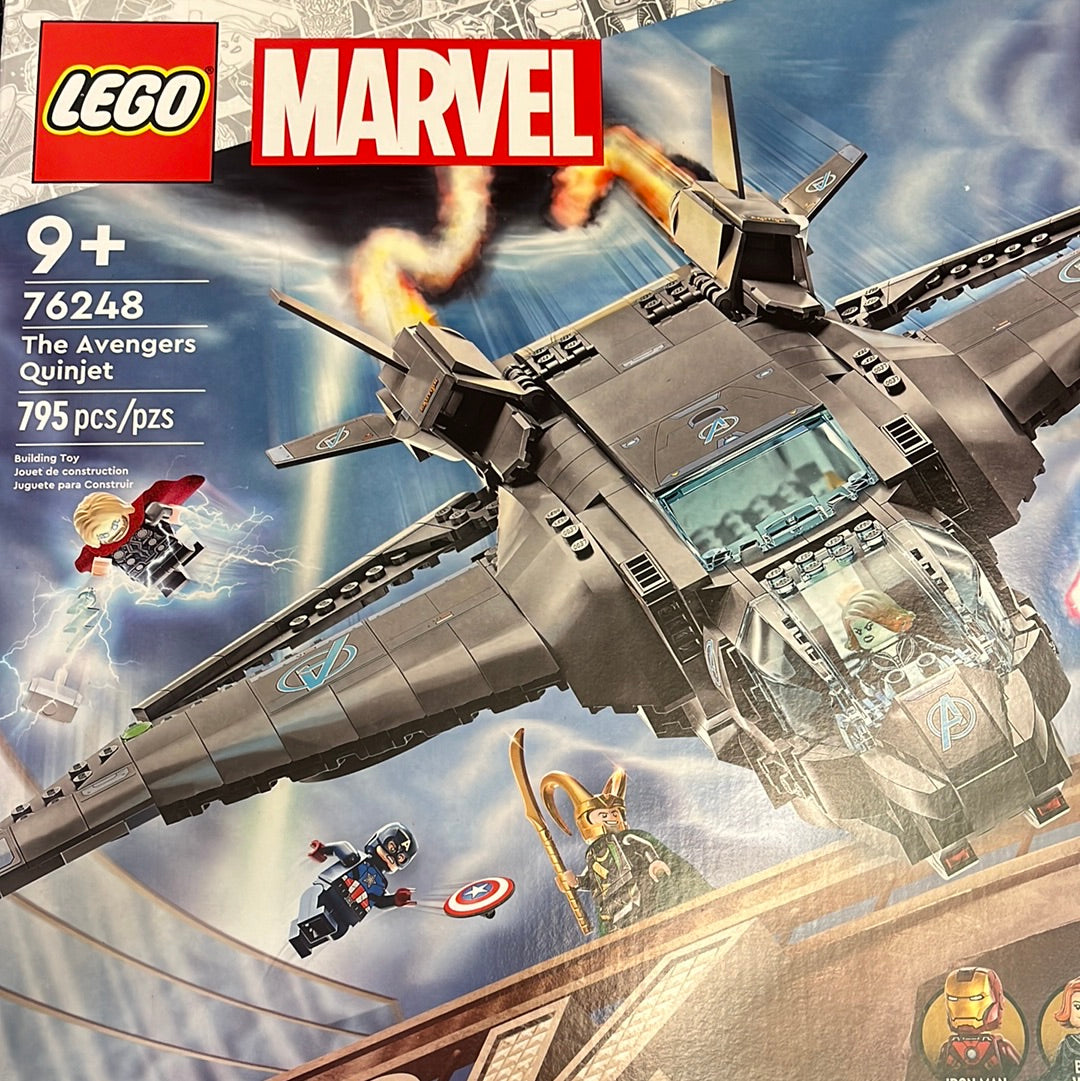 Lego 76248 Marvel The Avengers Quinjet Rental Build