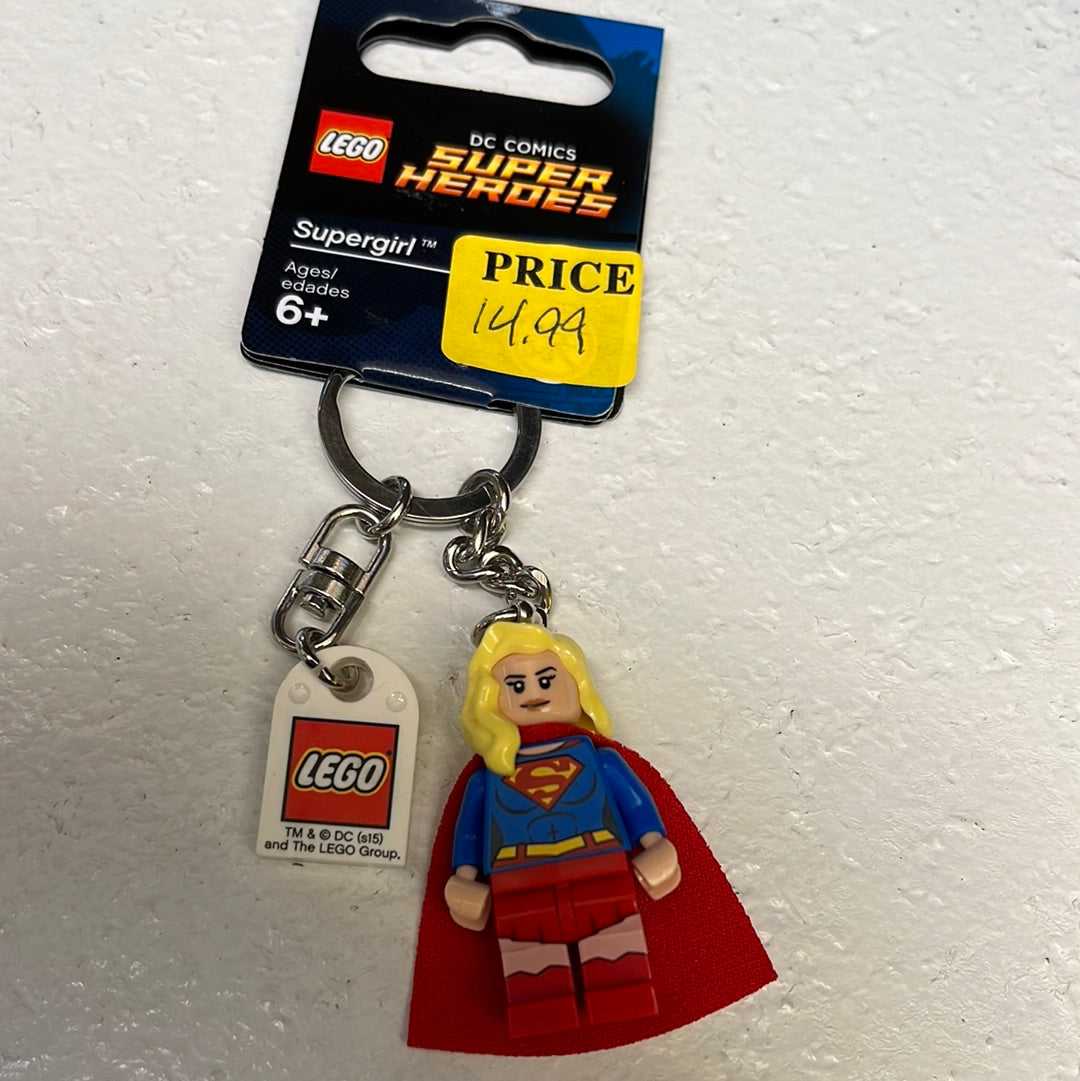 Lego 853455 DC Comics Super Heroes Supergirl Keychain