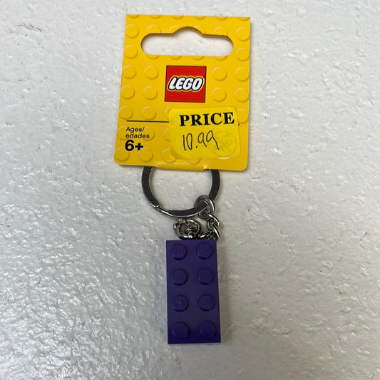 Lego 853379 2x4 Purple Brick Keychain